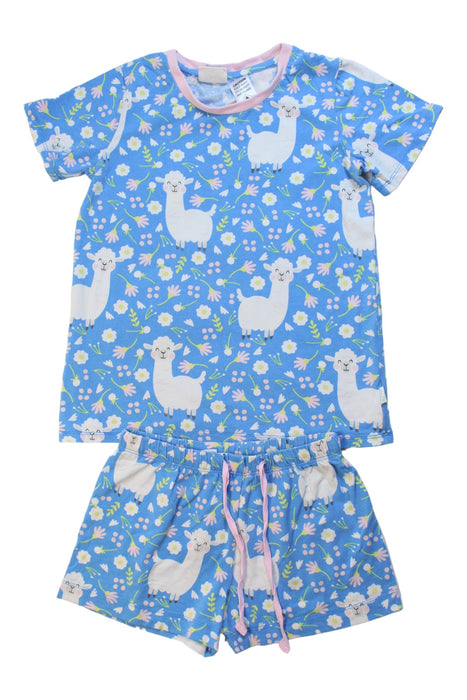 A Multicolour Pyjama Sets from Peter Alexander in size 6T for girl. (Front View)