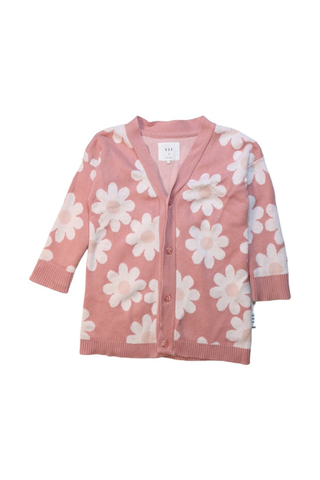 A Pink Cardigans from Hux in size 3T for girl. (Front View)