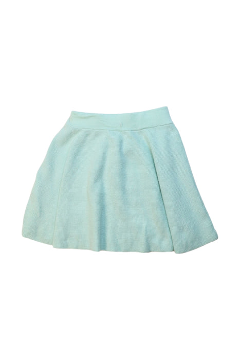 A Teal Short Skirts from Seed in size 5T for girl. (Back View)