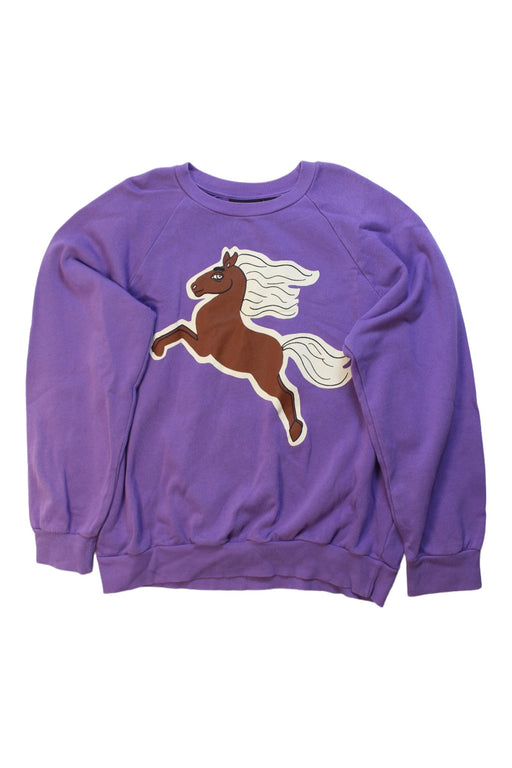 A Multicolour Crewneck Sweatshirts from Mini Rodini in size 9Y for girl. (Front View)