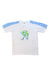 A Multicolour Short Sleeve T Shirts from Adidas in size 7Y for boy. (Front View)