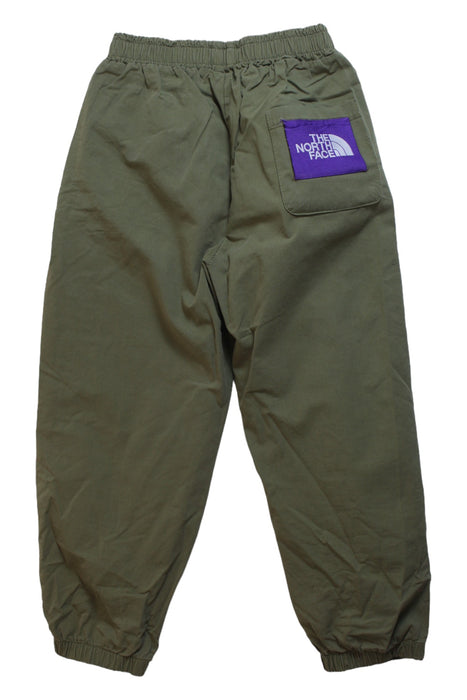 A Green Casual Pants from The North Face in size 7Y for boy. (Back View)