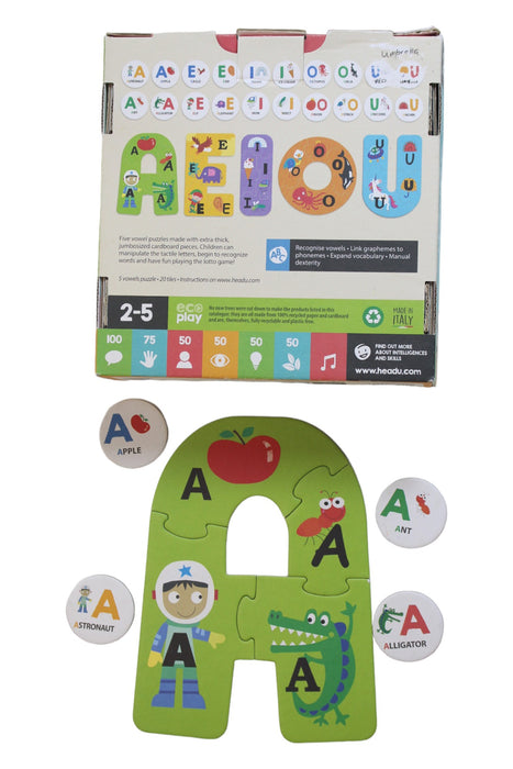 A Multicolour Educational Games & Activity Sets from Headu in size 2T for neutral. (Back View)