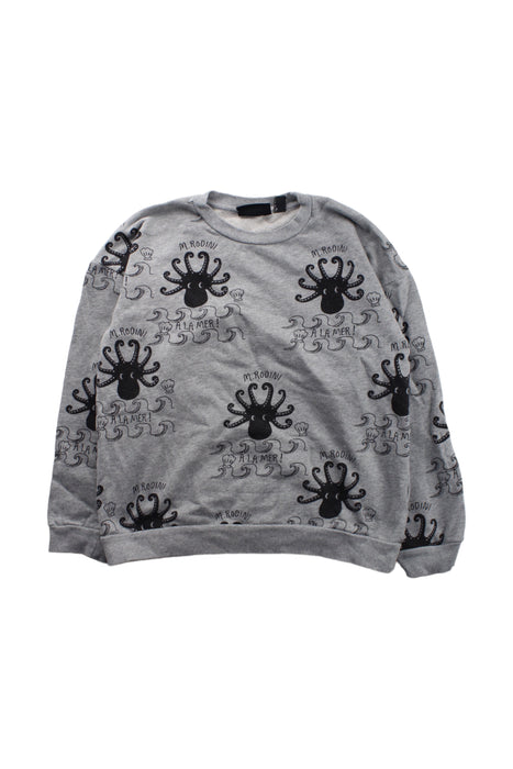 A Black Crewneck Sweatshirts from Mini Rodini in size 10Y for boy. (Front View)