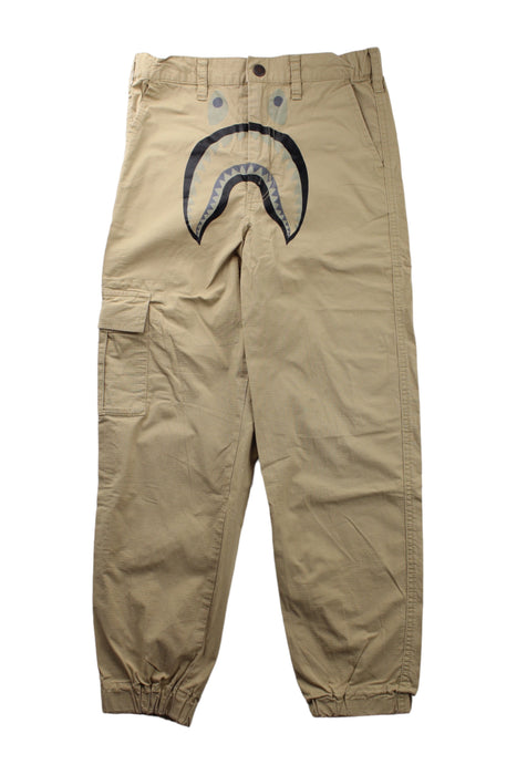 A Beige Casual Pants from BAPE KIDS in size 10Y for boy. (Front View)