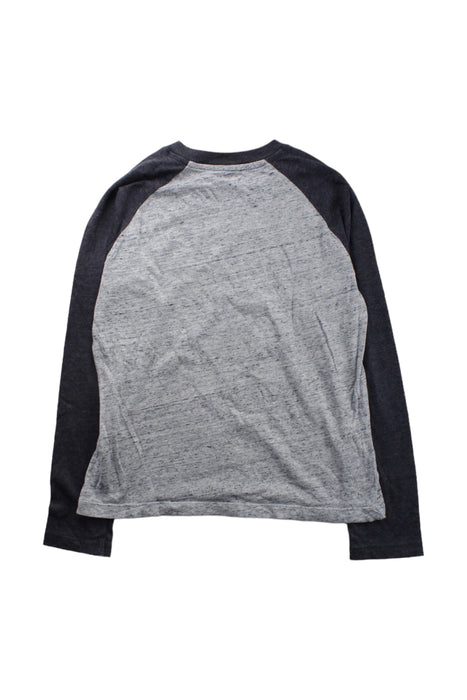 A Grey Long Sleeve T Shirts from Zadig & Voltaire in size 10Y for boy. (Back View)