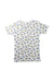 A White Short Sleeve T Shirts from Petit Bateau in size 10Y for boy. (Back View)