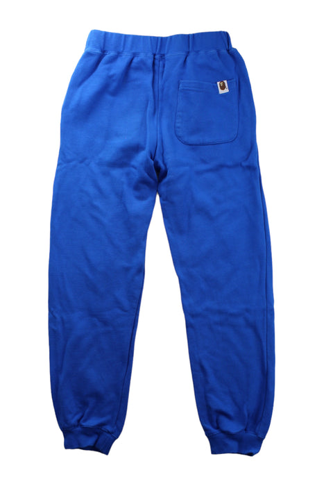 A Blue Sweatpants from BAPE KIDS in size 10Y for boy. (Back View)