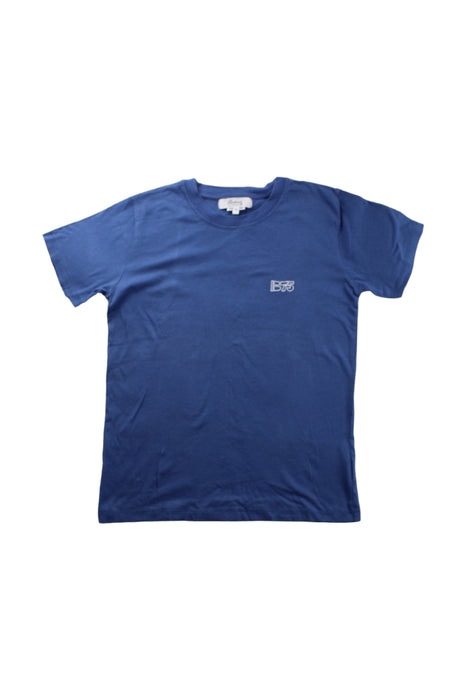 A Blue Short Sleeve T Shirts from Bonpoint in size 10Y for boy. (Front View)