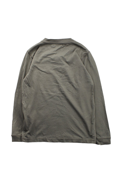 A Grey Long Sleeve T Shirts from Bonpoint in size 10Y for boy. (Back View)