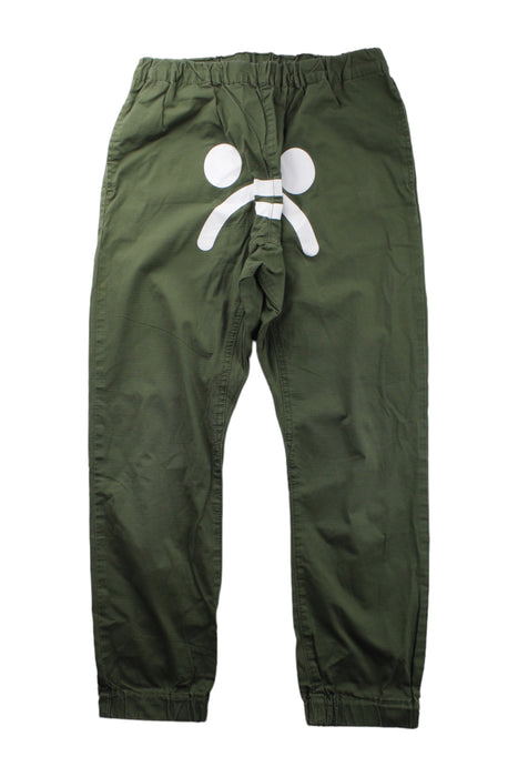 A Green Casual Pants from BAPE KIDS in size 10Y for boy. (Front View)