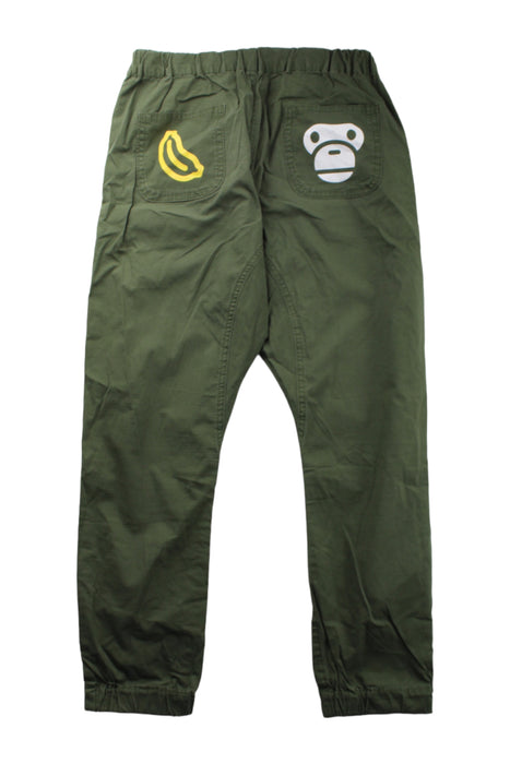 A Green Casual Pants from BAPE KIDS in size 10Y for boy. (Back View)