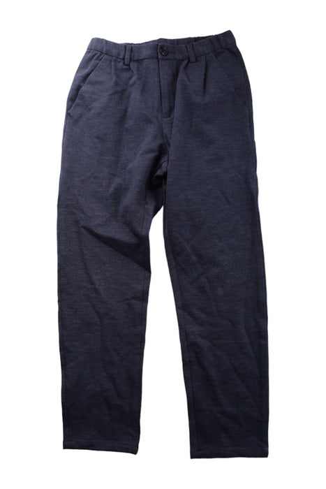 A Blue Casual Pants from Bonpoint in size 12Y for boy. (Front View)