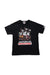 A Black Short Sleeve T Shirts from BAPE KIDS in size 7Y for boy. (Front View)