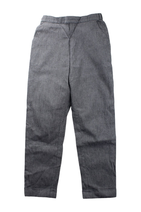 A Grey Casual Pants from Bonpoint in size 10Y for girl. (Front View)