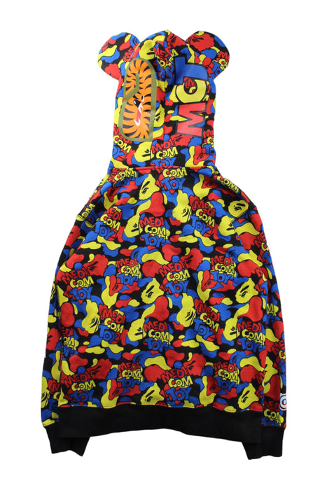 A Multicolour Zippered Sweatshirts from BAPE KIDS in size 10Y for boy. (Back View)