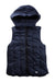 A Blue Puffer/Quilted Jackets from Burberry in size 10Y for boy. (Front View)