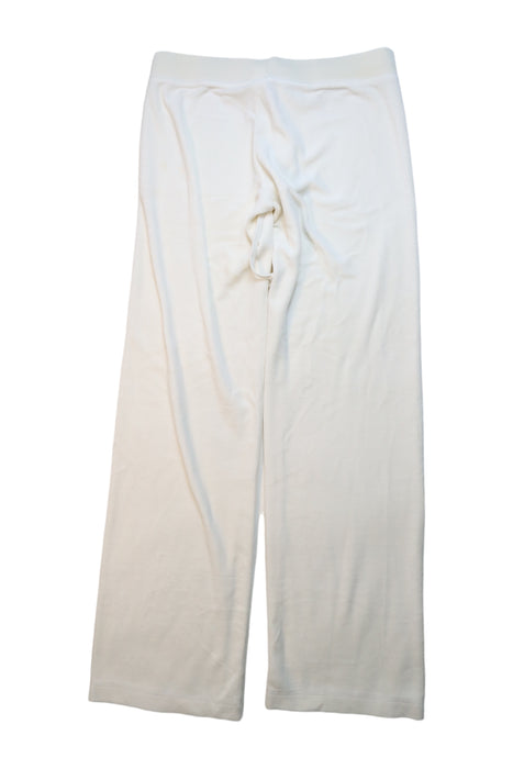 A White Sweatpants from Juicy Couture in size 13Y for girl. (Back View)