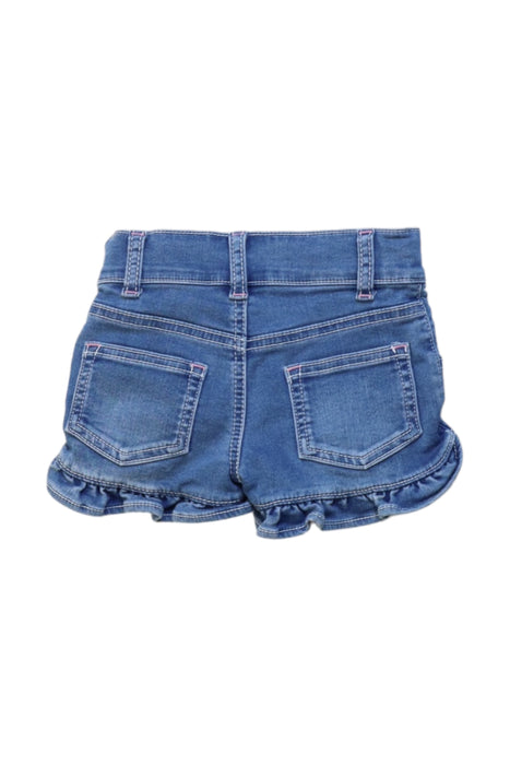 A Blue Shorts from BAPE KIDS in size 18-24M for girl. (Back View)