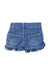 A Blue Shorts from BAPE KIDS in size 18-24M for girl. (Back View)