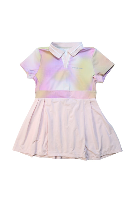 A Multicolour Short Sleeve Dresses from Moody Tiger in size 4T for girl. (Front View)