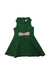 A Green Sleeveless Dresses from Janie & Jack in size 3T for girl. (Front View)