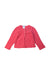 A Pink Cardigans from Jacadi in size 3T for girl. (Front View)