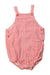 A Red Sleeveless Bodysuits from Seed in size 12-18M for girl. (Front View)