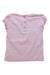 A Pink Short Sleeve Tops from Jojo Maman Bébé in size 2T for girl. (Back View)