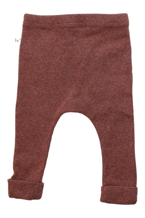 A Brown Sweatpants from 1 + in the family in size 0-3M for girl. (Back View)