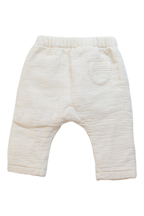 A White Sweatpants from 1 + in the family in size 0-3M for neutral. (Back View)