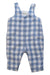 A Blue Long Overalls from The Little White Company in size 3-6M for boy. (Back View)