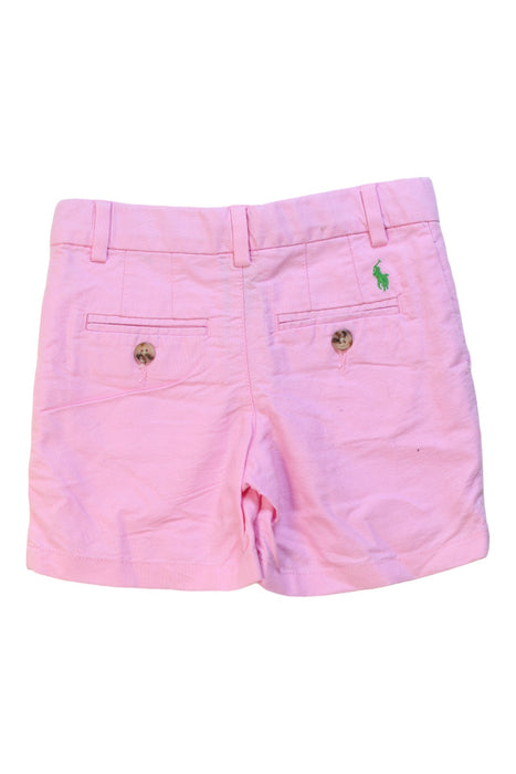 A Pink Shorts from Polo Ralph Lauren in size 2T for girl. (Back View)