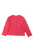 A Pink Cardigans from Petit Bateau in size 4T for girl. (Back View)