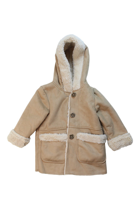 A Brown Coats from Global  Work in size 4T for neutral. (Front View)