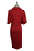 A Red Short Sleeve Dresses from Predict in size M for maternity. (Back View)