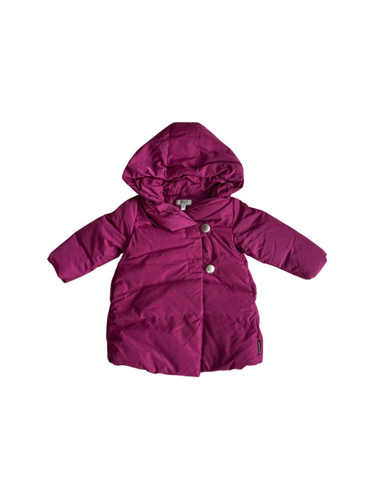 A Purple Puffer/Quilted Coats & Outerwear from Armani in size 6-12M for neutral. (Front View)