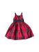 A Red Sleeveless Dresses from Polo Ralph Lauren in size 4T for girl. (Front View)