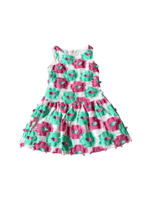 A Pink Sleeveless Dresses from I Pinco Pallino in size 2T for girl. (Front View)