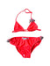 A Orange Bikinis from Bonpoint in size 6T for girl. (Front View)