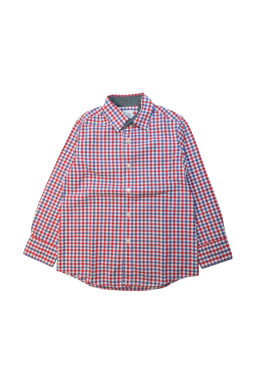 A Multicolour Long Sleeve Shirts from Crewcuts in size 6T for boy. (Front View)