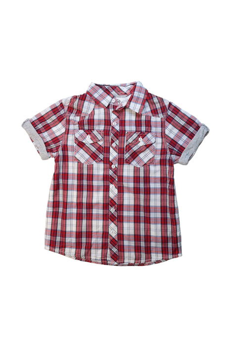 A Multicolour Short Sleeve Shirts from Gingersnaps in size 10Y for boy. (Front View)