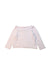 A Pink Long Sleeve Tops from Petit Bateau in size 3T for girl. (Back View)