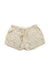 A White Shorts from Bonpoint in size 8Y for girl. (Front View)