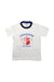 A White Short Sleeve T Shirts from Petit Bateau in size 8Y for boy. (Front View)