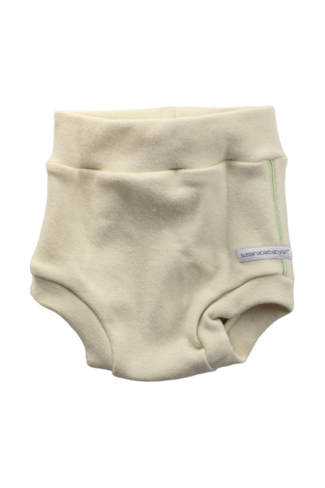 A Beige Bloomers from Sloomb|Sustainablebabyish in size 12-18M for neutral. (Front View)