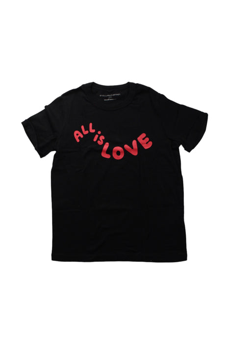 A Black Short Sleeve T Shirts from Stella McCartney in size 8Y for boy. (Front View)