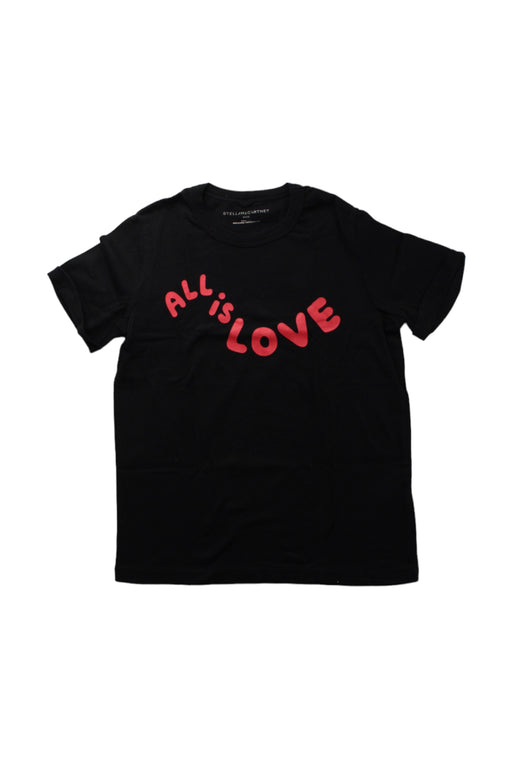 A Black Short Sleeve T Shirts from Stella McCartney in size 8Y for boy. (Front View)