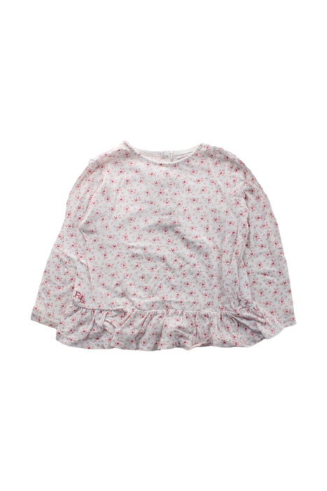 A Pink Long Sleeve Tops from Ralph Lauren in size 12-18M for girl. (Front View)