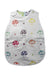 A White Sleepsacs from Hoppetta in size O/S for neutral. (Front View)